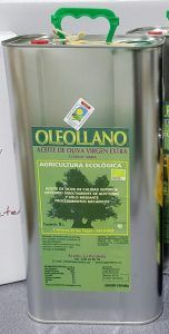 Lata de aceite de oliva extra ecológico Oleollano 2,5L
